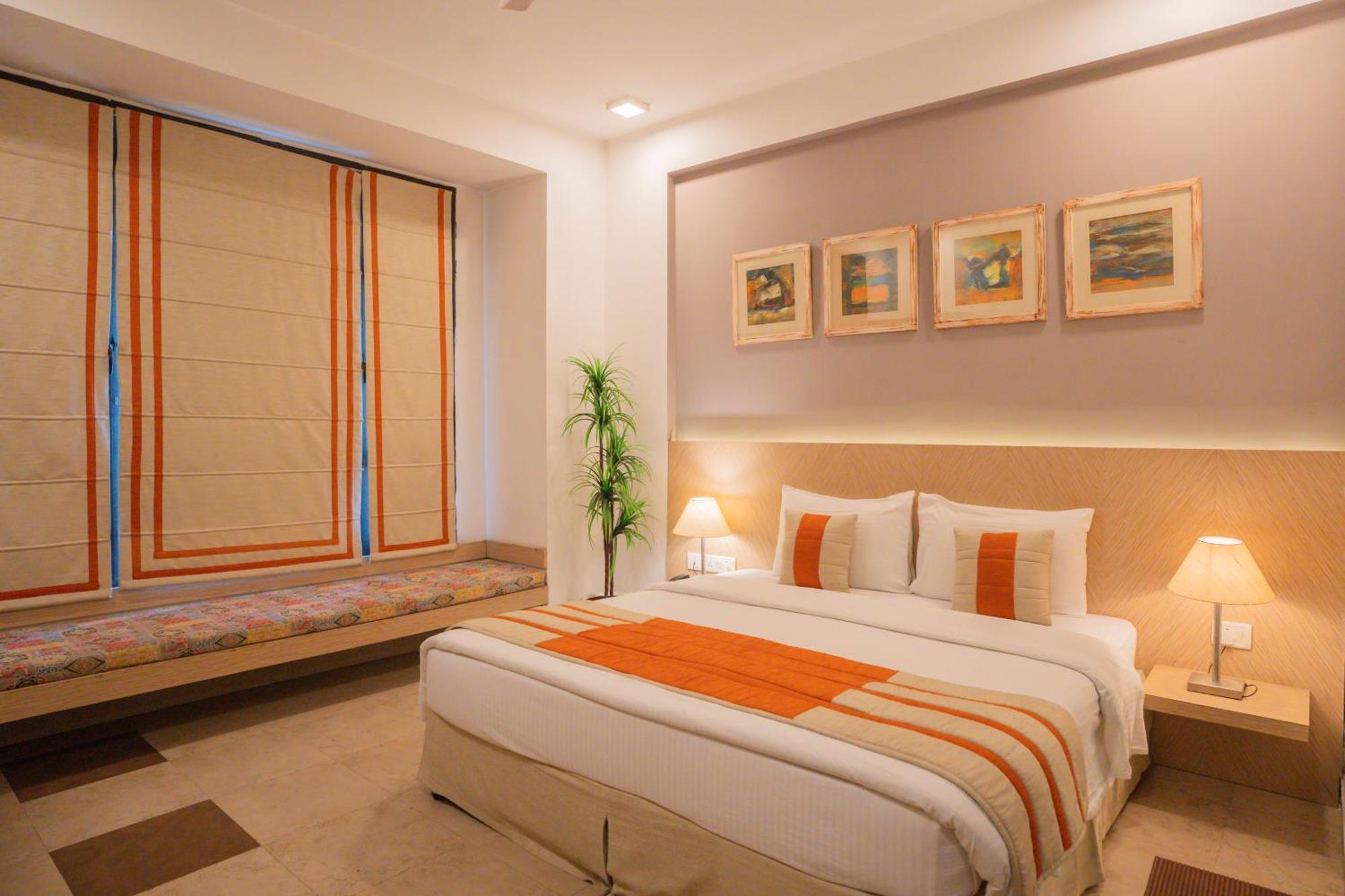 Ahuja Residency Parklane Hotell Gurgaon Eksteriør bilde
